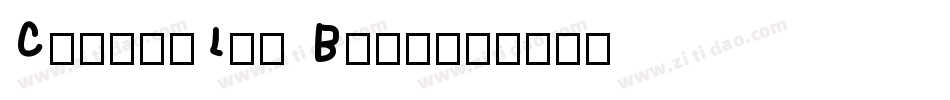 CorpoSLig Bold字体转换